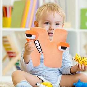 Jouet En Peluche Alphabet Lore, Jouet En Peluche Alphabet Lore Letter, Alphabet Lore But Are Peluche, Oreiller En Peluche Ave