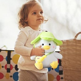 OKUYAN Jouet en Peluche Canard Banane,Poupée en Peluche Canard Banane Verte - 9.84 Pouces Mignon Peluche étreignant en Peluch
