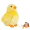 Povanjer Peluche Canard Jaune en Peluche | Animaux en Peluche bébé Canard | Canards et Poussins Jaunes en Peluche, garçons et