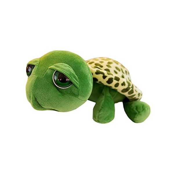 Voiakiu Animal en Peluche Tortue, Oreiller en Peluche Tortue, Peluches Mer Nouveauté Big Eyes, Tortue en Peluche Home Decor C