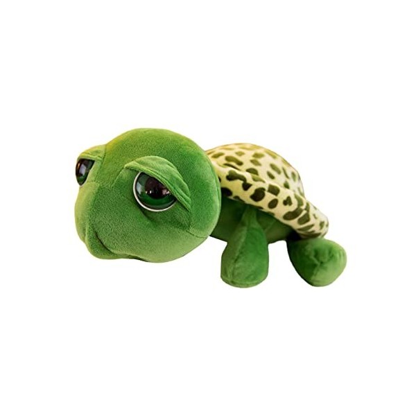 Voiakiu Animal en Peluche Tortue, Oreiller en Peluche Tortue, Peluches Mer Nouveauté Big Eyes, Tortue en Peluche Home Decor C