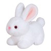 Hxiaen 2023 Doudou Simulation Lapin Poupée Pendentif Enfants Poupée Cadeau danniversaire Salon Décorations Caticorn Peluche 