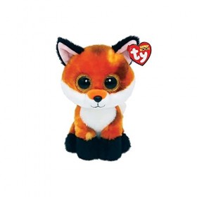 Ty - Beanie Boos - Peluche Meadow le Renard 15 cm, Tricolore, TY36379
