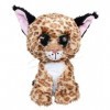 Lumo Stars- Peluche Lynx, 54969.0, Multiclore, 15 cm