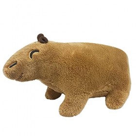 ESTVIIG Adorable peluche Capybara - Poupée Capybara - Peluche mignonne - Pour enfants et amis - 20 cm