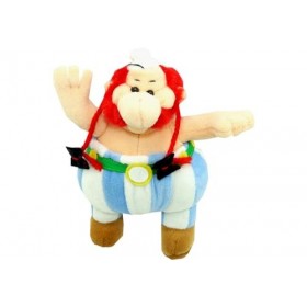 Kinder Überraschung, Peluche Obélix du maxi œuf surprise de Ferrero taille 15 cm 