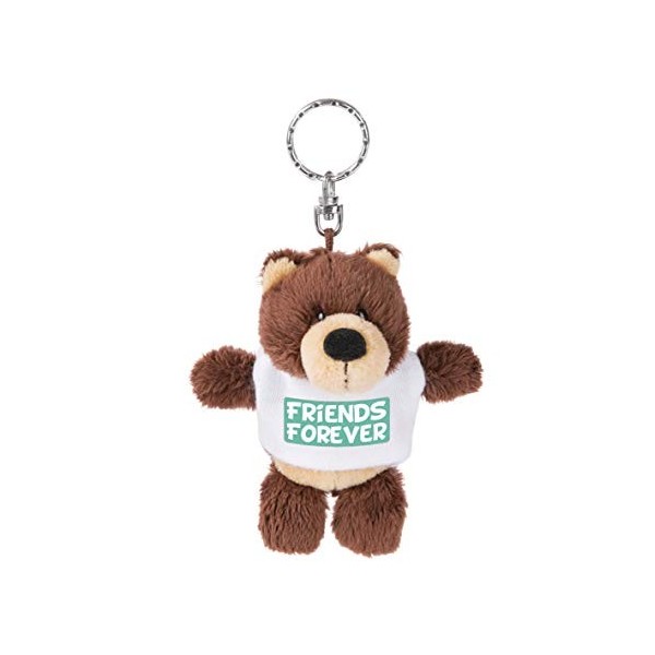 Nici 44711 Porte-clés avec t-Shirt Friends Forever Marron 10 cm