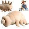 Sloane Animaux en Peluche laids pour Enfants, Jouets de poupée en Peluche Tardigrade de 10 Pouces, Oreiller de Peluches de cr