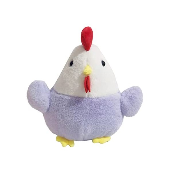 Mignon Animal en Peluche Poupée Ferme Poule Peluches Moelleux en Peluche Poule en Peluche Animaux Étreignant Oreiller Décorat