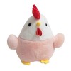 LICHENGTAI Peluche de Poule Mignon Poupée Poulet Jaune Animal en Peluche Poulet en Peluche Jouet Décorative Poupée de Poule A