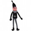 Toyland® Elves Behavin Badly 12 Pouces Fille Elfe avec des Vêtements Noirs Peluche avec Longues Jambes, Corps Doux Et Tête en