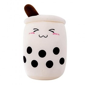 Surakey Jouet en Peluche, Oreiller en Peluche de thé à Bulles,Coussin décoratif en Peluche, Mignon Peluche Poupée Souple Joue