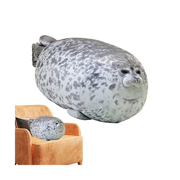 tacery Phoque en Peluche | Poupées en Peluche Mignonnes Seal Coussin | Jouets en Peluche Phoque, Jouets danimaux pondérés en