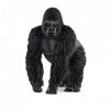 Schleich 14770 Gorille, mâle, dès 3 Ans, Wild Life - Figurine, 9,7 x 5,5 x 8,2 cm