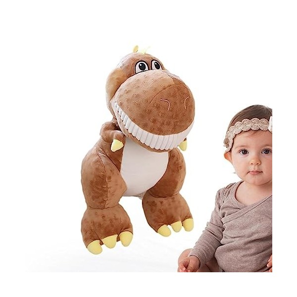 Leryveo Jouets en Dinosaure - Poupées Dino Mignonnes pour Enfant avec Grosse dent,Jouets en Peluche Confortables pour, Filles