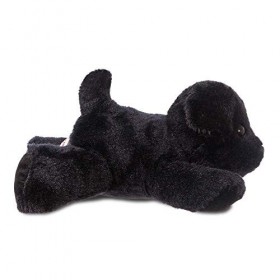 Aurora, 31295, Mini Flopsies Noirie Le Labrador Noir, 20 cm/8", Peluche, Noir