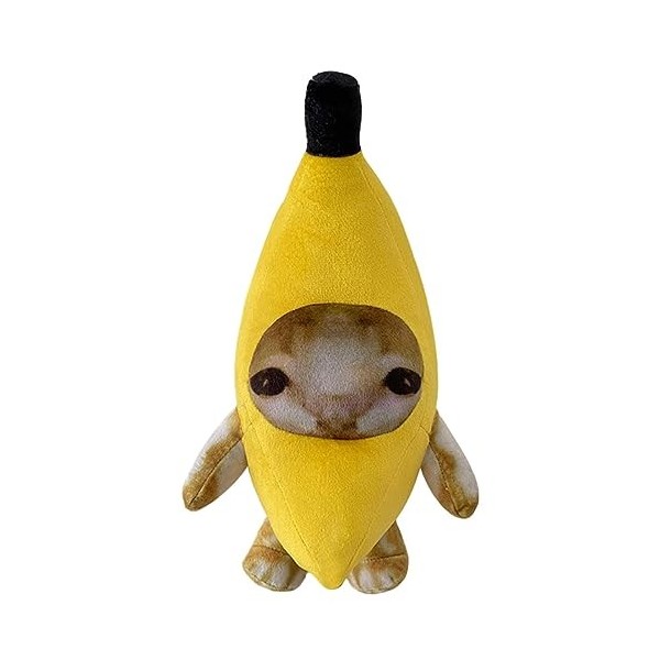 Anloximt Peluche Banana Cat Qui pleure Peluche Banana Cat Peluche Chat Banana Peluche Banana Cat Meme Peluche Chat Animal Pel