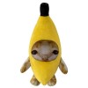 Anloximt Peluche Banana Cat Qui pleure Peluche Banana Cat Peluche Chat Banana Peluche Banana Cat Meme Peluche Chat Animal Pel