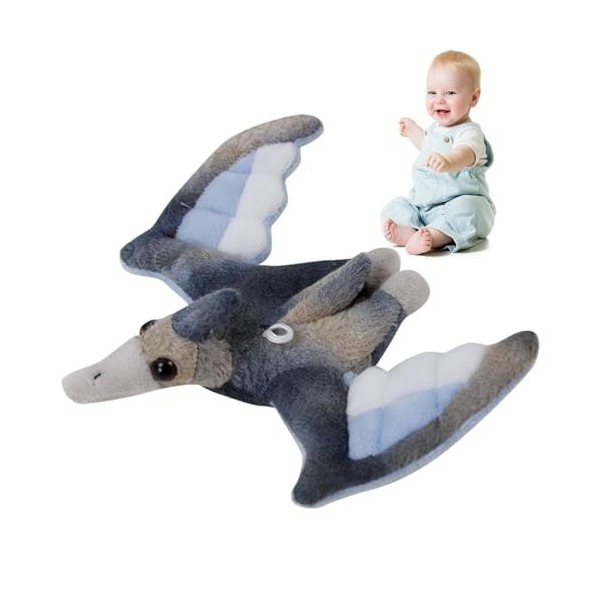 Walopola Animal en Peluche Dinosaure en Peluche | Oreiller de Jet de Dinosaure farci - Peluches Dino en Peluche de 5.9 Pouces