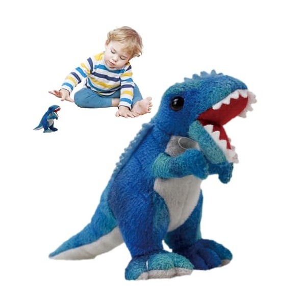 Walopola Animal en Peluche Dinosaure en Peluche | Oreiller de Jet de Dinosaure farci - Peluches Dino en Peluche de 5.9 Pouces