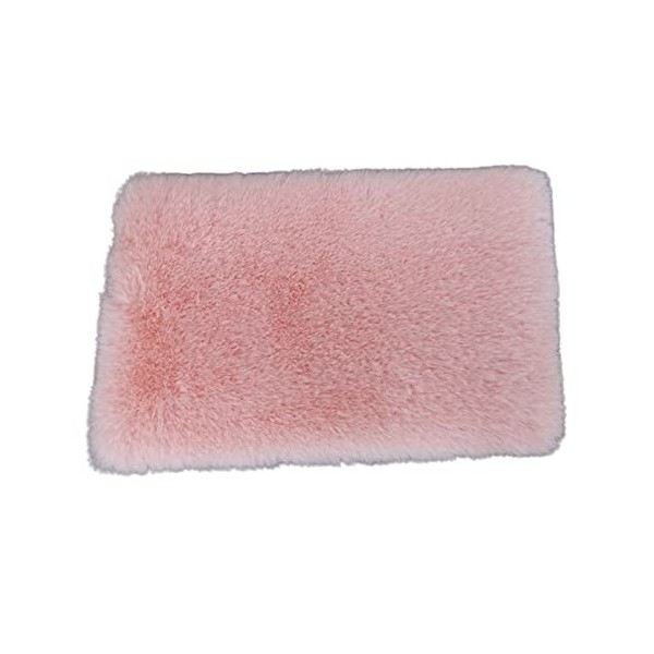 Wharick Mini tapis, tapis de maison de poupée, tapis de meubles miniatures, tapis pelucheux parent-enfants, mini couverture l