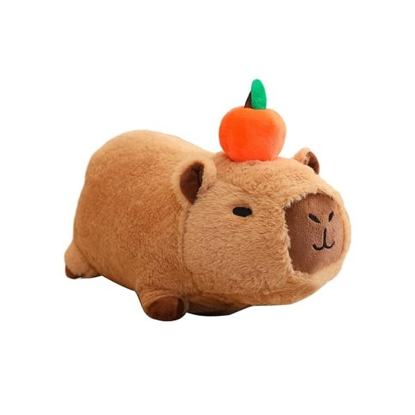 Capybara Peluche Capybara Animal en peluche Dessin animé Capybara Peluche, Mignonne poupée en peluche, Oreiller en peluche Ca