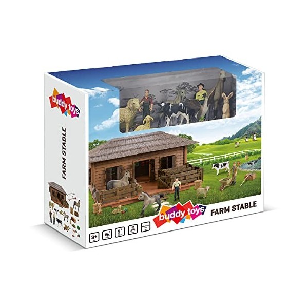 Buddy Toys-La Ferme, BGA 1041, Multicolore, Taille Unique