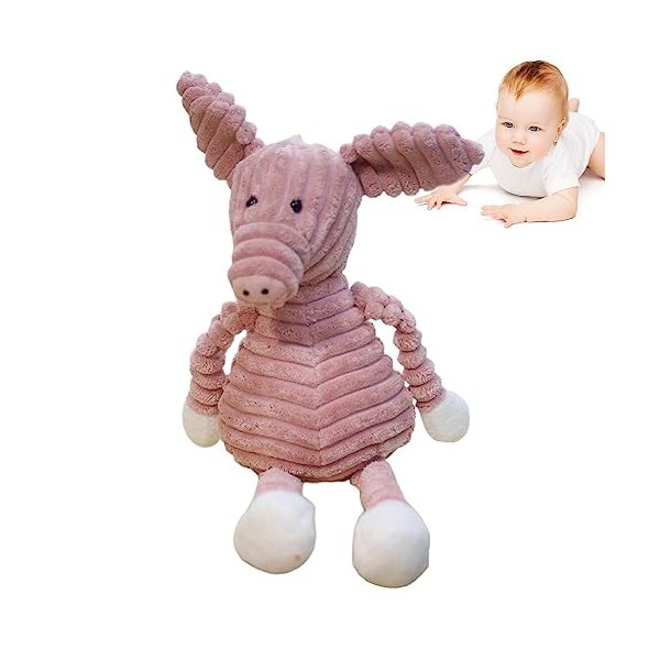 HMLTD Peluches rayées - Jouet en Peluche Mignon pour en Peluche en Peluche | Cadeau Doux et Peluches poupée en Peluche Adorab