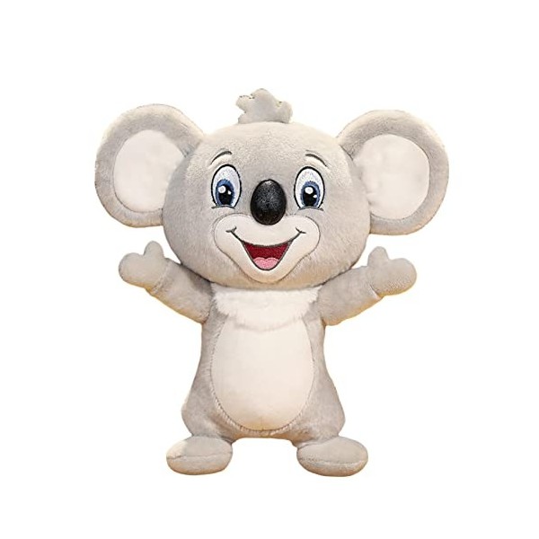 23/30 / 40 cm de gros jouet en peluche, cuve de dessins à la peluche Animaux de dessin animé doux mignon raton laveur koala c