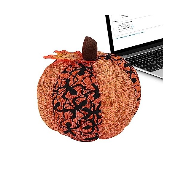 Decorhome Jouet en Peluche Citrouille dhalloween,Peluche en Peluche Motif Citrouille | Jouets en Peluche en Peluche pour Cit