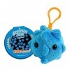 Giantmicrobes Porte-clés en forme de microbe géant en peluche