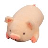 Wenmin Oreiller en Peluche Cochon - Peluche Rose allongée,Adorable Design allongé Confortable, Cadeau pour, Fille, garçon pou