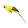 CTDWNT 1 pièce imitation perroquet en peluche Décoration de jardin à suspendre Perroquet en peluche Fausse blanc/jaune/rouge 