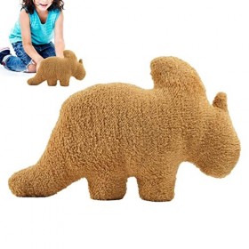 Kunio pépites Poulet Dinosaure - Peluches dpépite Poulet - 11 Pouces Dinosaure en Peluche Animal en Peluche Oreiller Pépite 