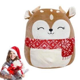 Tizung Oreiller en Peluche De Renne De Noël | Peluches De Noël Douces, Cadeaux De Noël, danniversaire, De Nouvel an pour Fil