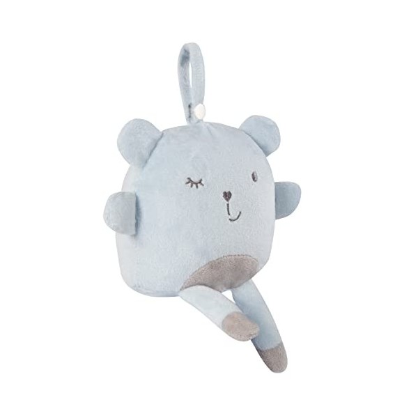 roba Série Jouet Pendentif Lil Cuties pour Bébé - Peluche Benny pour Filles et Garçons - Bleu clair