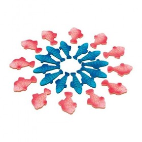 Legler - 2020747 - Jeu Dimitation - Commerçant - Jouets Cageot - Poissons - Lot de 24