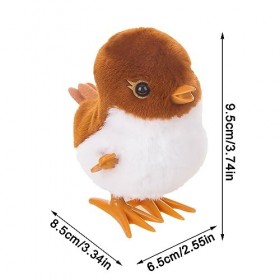 MOTHAF Mignon oiseau Plushie, Jouet en peluche doux, jouet doiseau, étincelle Animal Doll Confortable et moelleux Jouets da