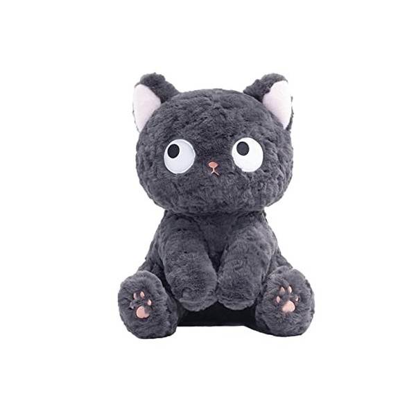 Chat en peluche | Animaux en peluche Big Eye Cat | Doux en peluche poupée chat en peluche chat oreiller, animal en peluche do