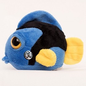 Miss Doriely Peluche en forme de palettes Bleu