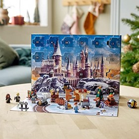 LEGO 76390 Harry Potter Le Calendrier de l’Avent 2021, Jouet et Cadeau Enfant dès 7 Ans, avec 6 Minifigures Harry Potter