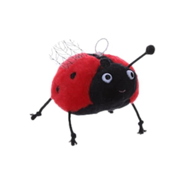 FINPAN Poupée d’Animal en Peluche Coccinelle Abeille | Peluche farcie d’Abeille Coccinelle,Poupée Mignonne et Confortable ave