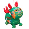 Povanjer Jouet en Peluche du Zodiaque,Peluche Animale Dragon du Zodiaque | Peluche brodée 3D de Style Folklorique Chinois, No