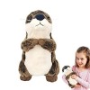 Geteawily Peluche Loutres De Mer | Loutres en Peluche Peluche Réaliste | Peluches Loutres Animaux Mignons | Éaliste Brown Ott