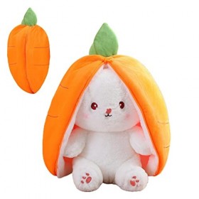 Shenrongtong Lapin de Pâques en Peluche, Peluche, Lapin en Peluche, Lapins Cache-Cache et Recherche, Cadeau de Lapin de Pâque