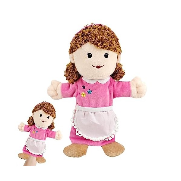 Marionnettes familiales pour | 11,8 en théâtre marionnettes - Spectacle marionnettes Familial Jouets Artisanat Peluche sans O