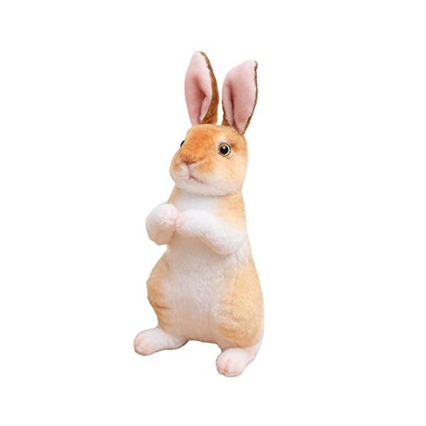 TLM Toys Lapin en Peluche | Marionnette Lapin Assis et Debout | Jouets en Peluche à Longues Lapin en Peluche Lapin Pâques pou