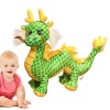 Linsition Dragon en Peluche - Peluche année du Dragon Chinois 2024 | Décor danimaux en Peluche, Mascotte du Zodiaque Chinois