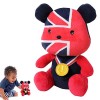 Bexdug Peluche Ours Drapeau National - Jouet en Peluche avec des fonctionnalités Mignonnes et Douces - Peluche Ours câlin et 