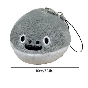 fanelod Jouet en Poisson en Peluche, Porte-clés en Peluche Douce 3,94 Pouces, Porte-clés en Peluche Sacabambaspis, Jouet Rela
